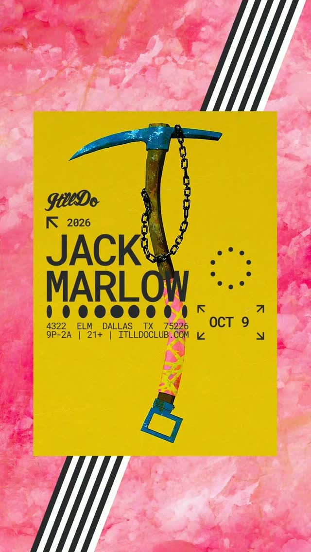 @jackmarloww Friday 10.9.26 // Advance Tickets On Sale Now