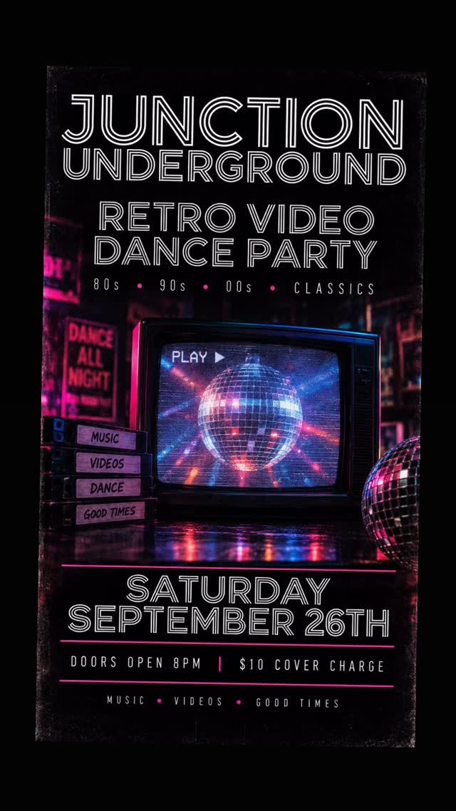 RETRO VIDEO DANCE PARTY