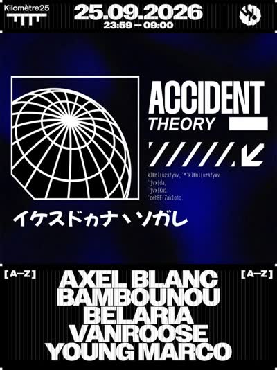 ACCIDENT THEORY - OPEN AIR