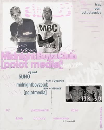 Midnight Boyz Club łączą siły żeby zrobić jedyny taki melanż.