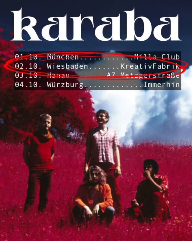 @karaba.band Support spielen