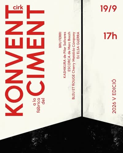 KONVENT CIMENT 2026 V EDICIÓ