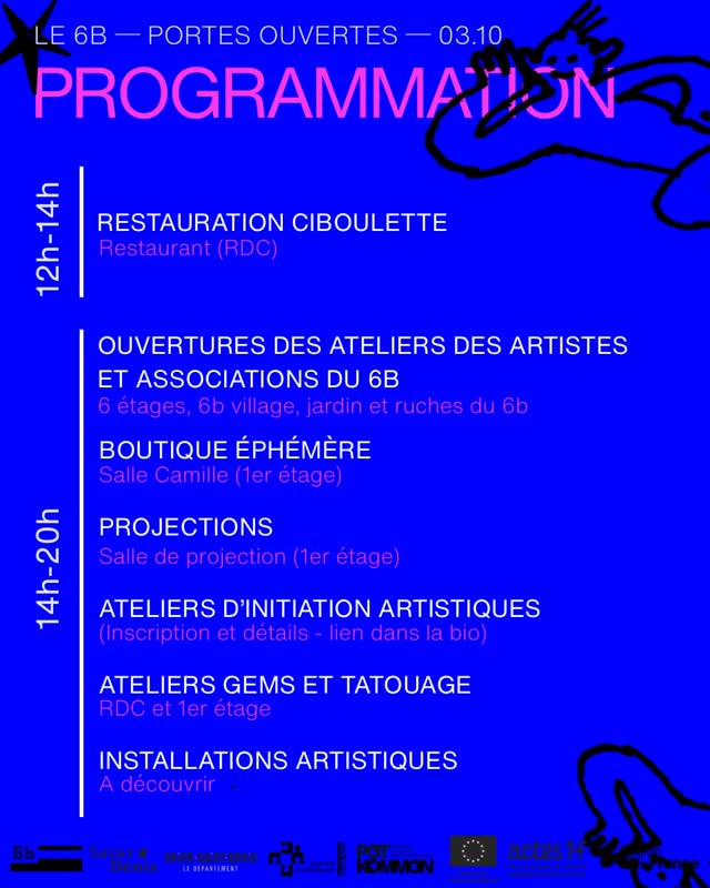 PORTES OUVERTES DU 6b
