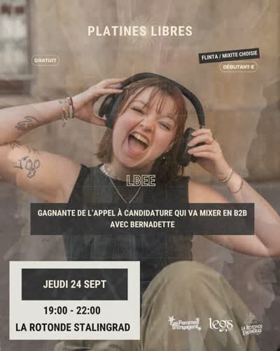 PLATINES LIBRES — DU MIX À LA SCÈNE