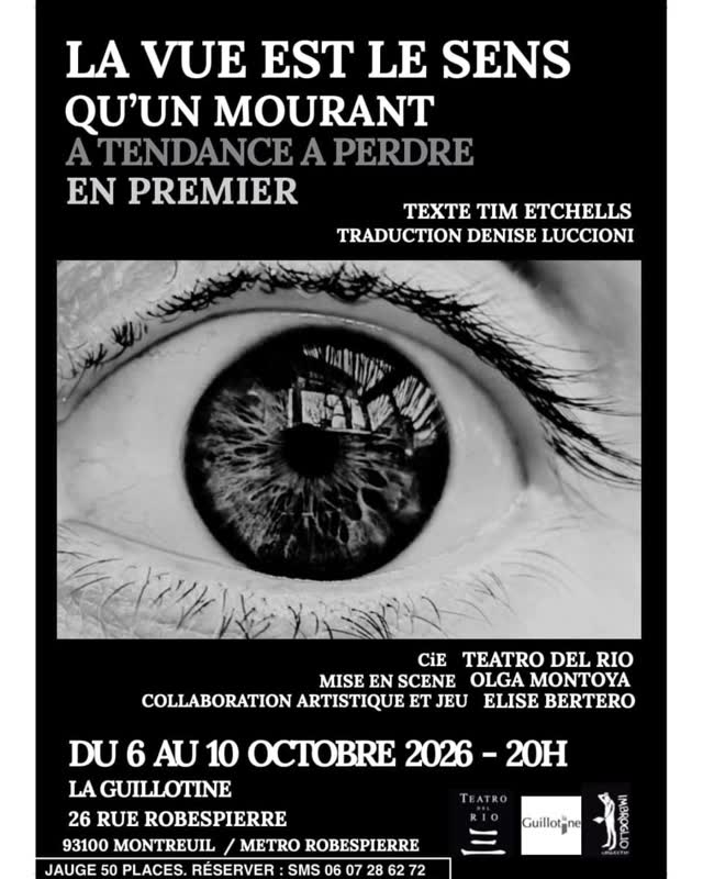 La vue est le sens qu'un mourant a tendance à perdre en premier