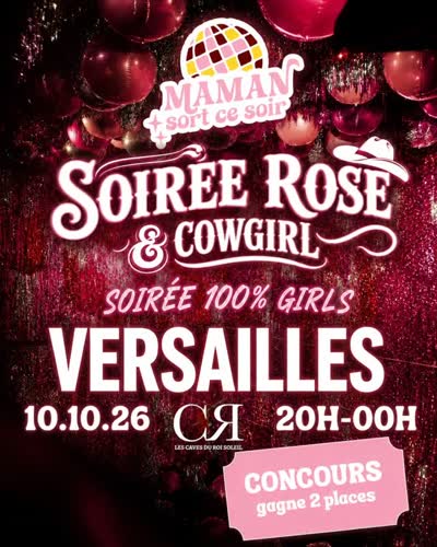 MAMAN SORT CE SOIR - Soirée Rose & Cowgirl