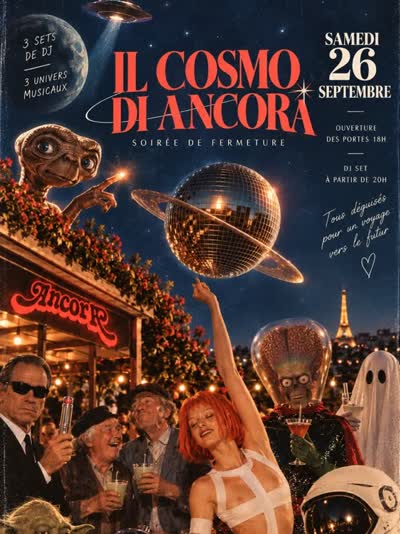 EECCEZIONALE: Ancora dans le cosmos!