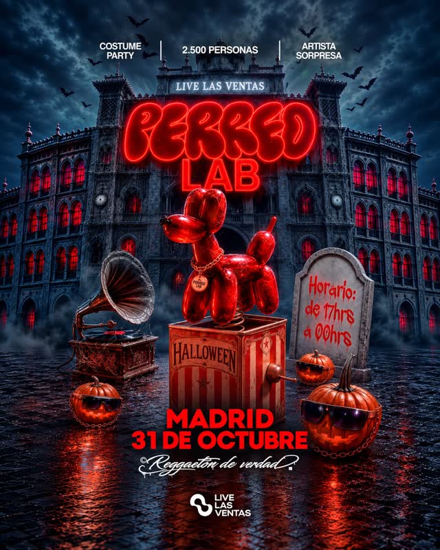 LISTOS PARA UN PERREO DE TERROR? 🎃 Este 31 de Octubre el reggaeton de verdad en la noche de más descontrol del año!!