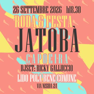RODA SONORA *JATOBÀ* CAPOEIRA 🪘 Djset RICKY GALLUCCIO