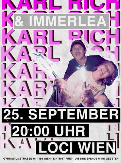 KARL RICH LIVE IN DER LOCI BAR