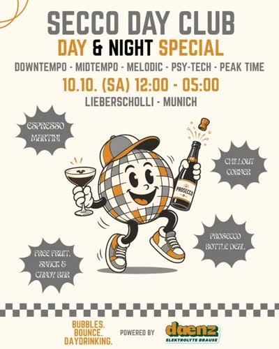SECCO DAY CLUB – DAY & NIGHT SPECIAL