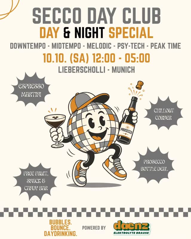 SECCO DAY CLUB – DAY & NIGHT SPECIAL