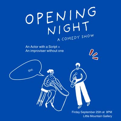 OPENING NIGHT A COMEDY SHOW