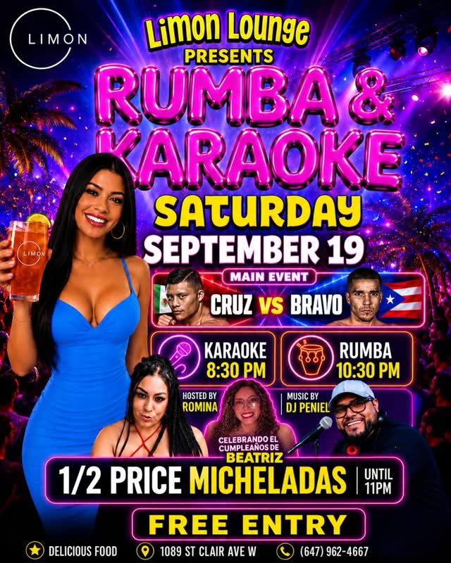 Limon Lounge Presents Rumba & Karaoke