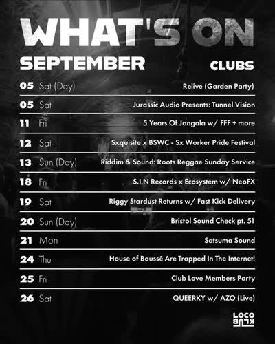 CLUB SEASON IS BACK BBY