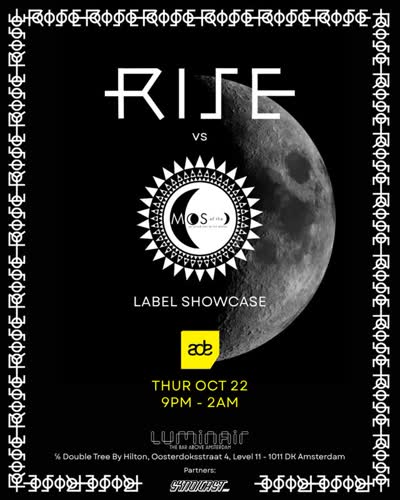 RISE x My Other Side Of The Moon Label Showcase at ADE