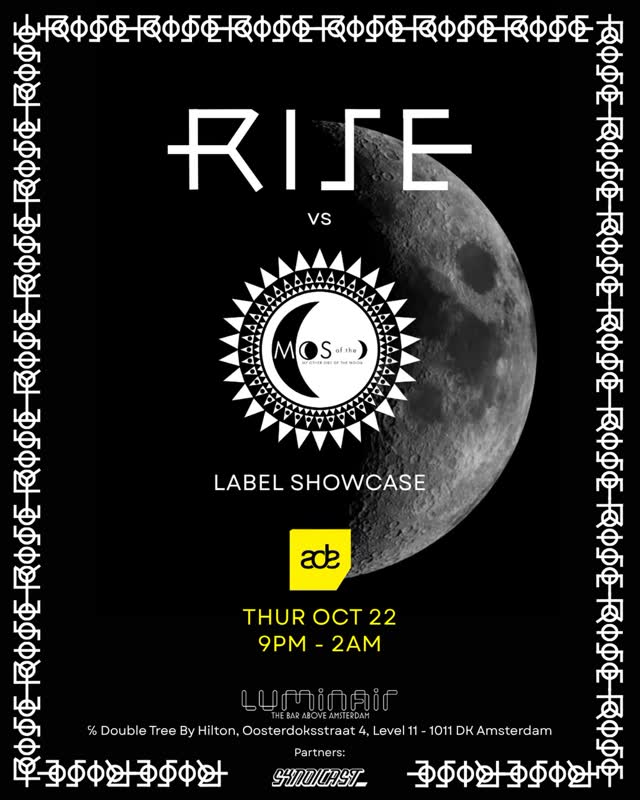 RISE x My Other Side Of The Moon Label Showcase at ADE