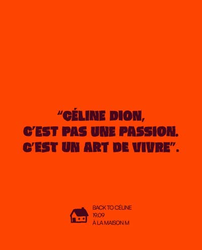 BACK TO CÉLINE