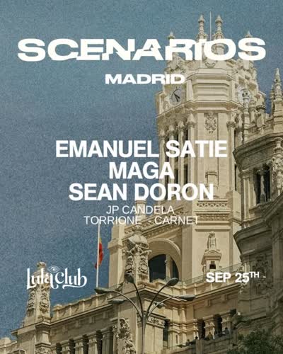 MADRID 🇪🇸 we are back at Lula Club on September 25th See you on the dancefloor 💃🏻