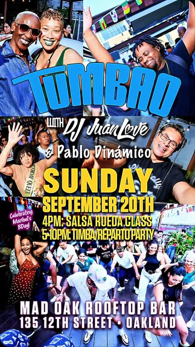 Sunday RoofTop Cuban Salsa/Timba & Reparto Party