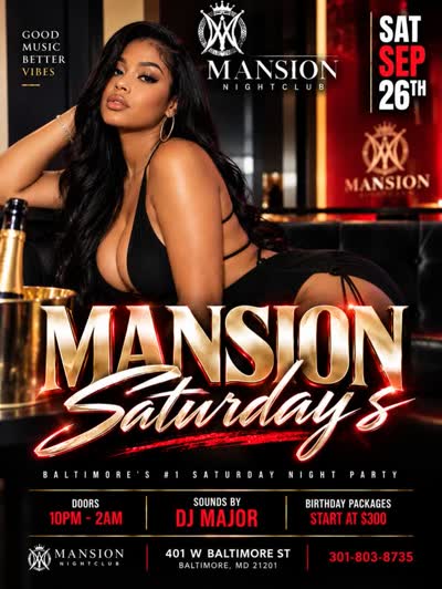 Mansion Saturdays