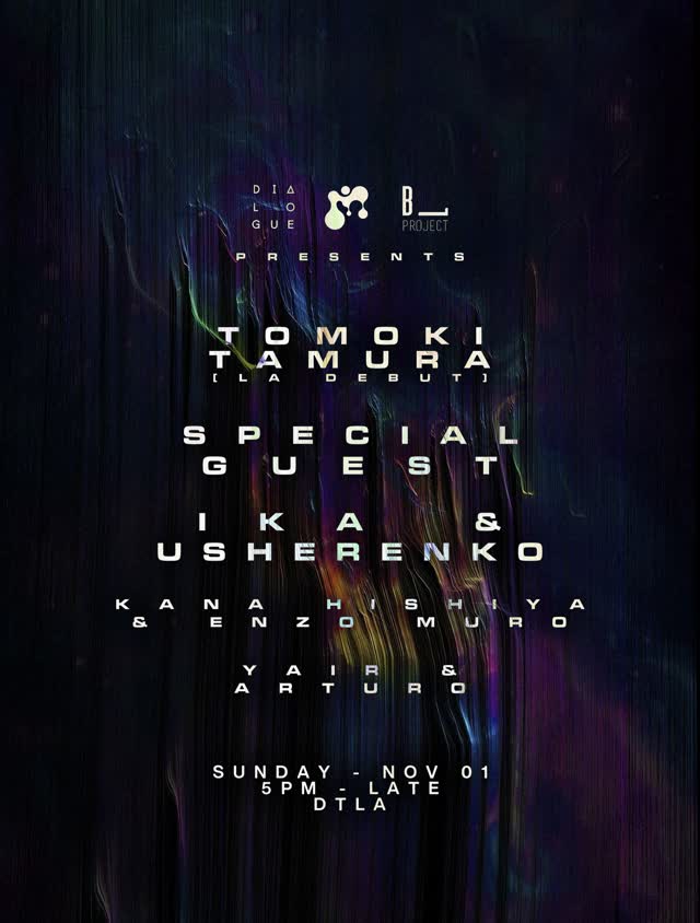 Halloween Closing Party with the LA Debut of @tomoooooki__tamura !