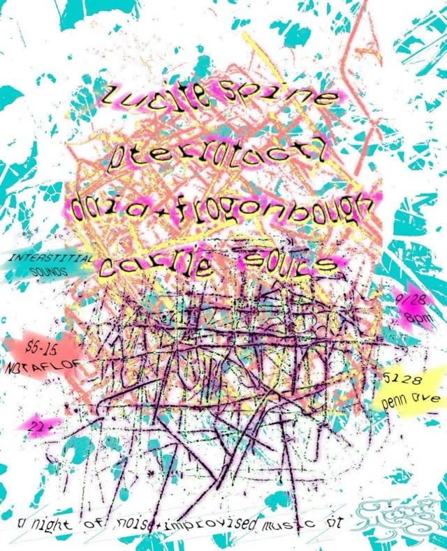 a night of noise+improvised music at Mary’s