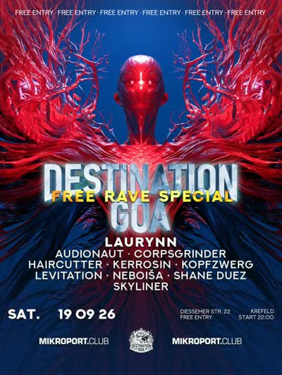 FREE RAVE - Destination Goa