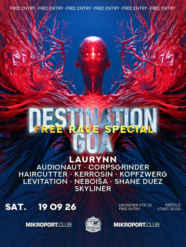 FREE RAVE - Destination Goa