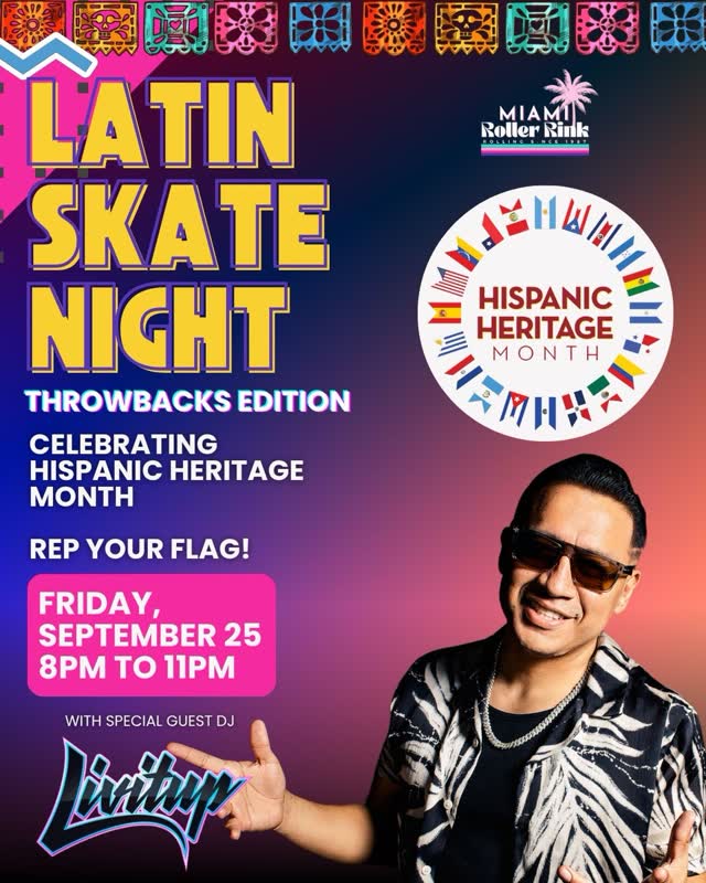 Latin Skate Night: Throwbacks Edition
