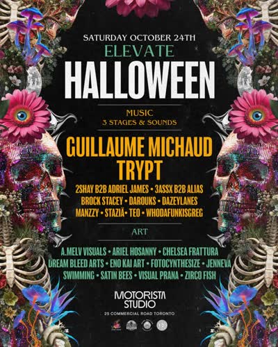 ELEVATE HALLOWEEN ⌁ AFTERLIFE 💀🪩🪷