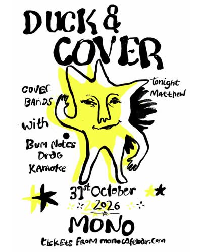 Duck & Cover Cover Bands with Bum Notes, Drag, Karaoke
