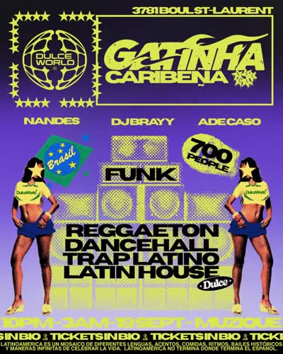 GATINHA CARIBENA - FUNK / REGGAETON / DANCEHALL / TRAP LATINO / LATIN HOUSE