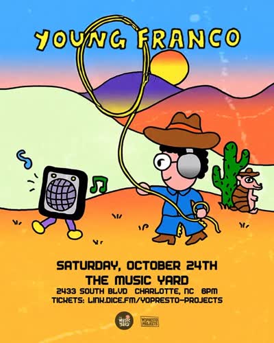 Australian dance music Icon @yngfrnco is making his Charlotte debut Saturday, October 24th at The Yard!