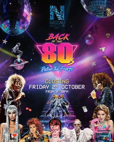 BACK TO THE 80’S — ONE LAST TIME!