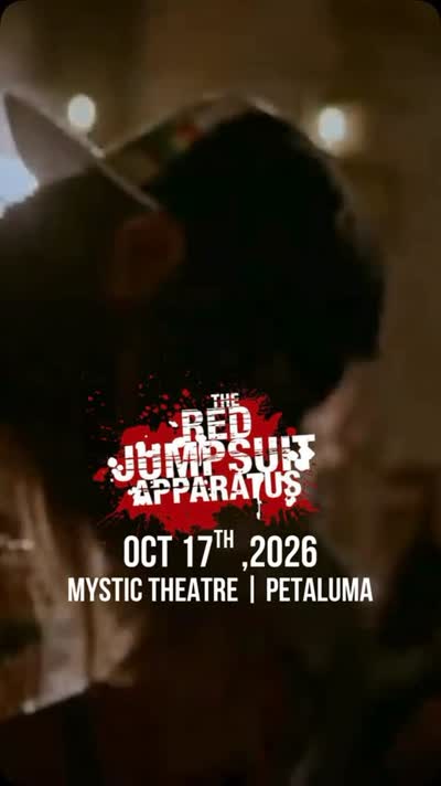 ONE MONTH AWAY! THE RED JUMPSUIT APPARATUS concert at Mystic Theatre