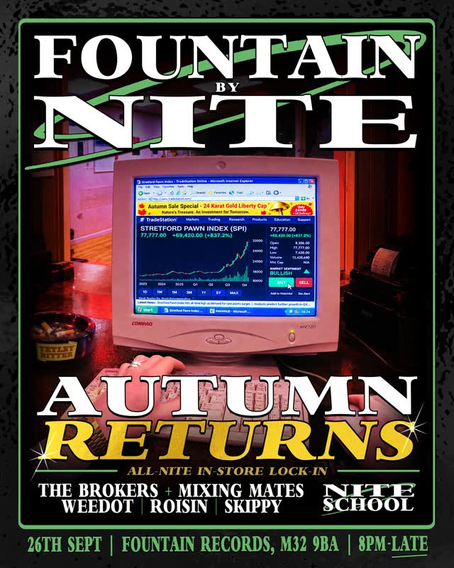 FOUNTAIN BY NITE: AUTUMN RETURN$
