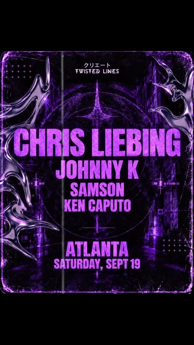@twistedlinesllc PRESENTS: @chris_liebing