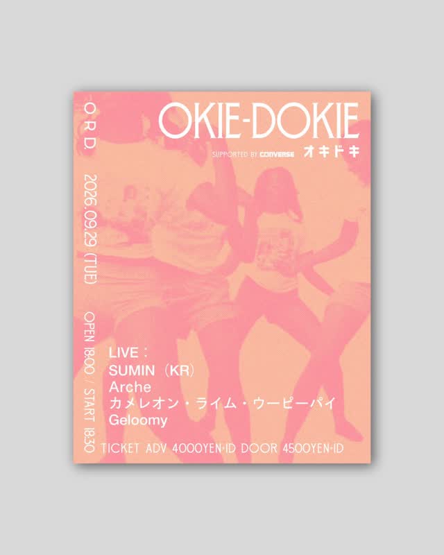 OKIE-DOKIE supported by CONVERSE