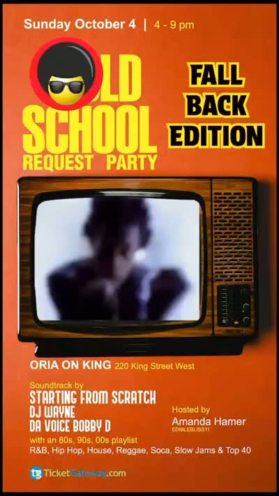 THE OLD SCHOOL REQUEST PARTY IS BACK!