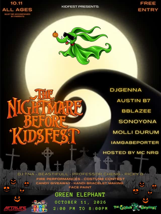 The Nightmare Before KidsFest
