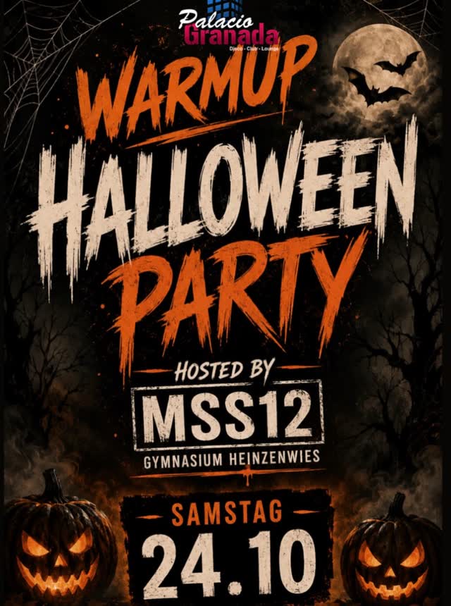 WARM UP HALLOWEEN PARTY