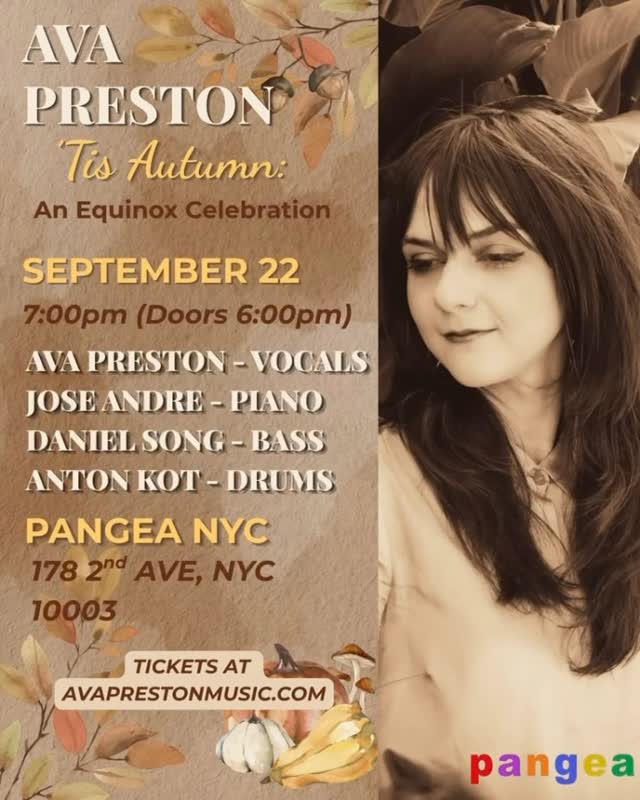 Autumn Equinox show featuring my newest fall-themed arrangements and compositions, and a few old favorites too. Come join us for a night of jazz, blues, and original music!