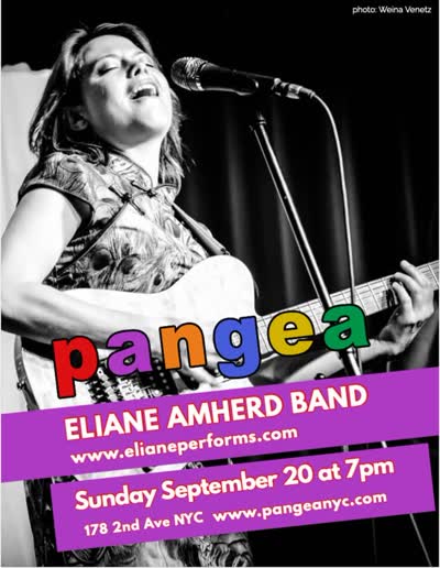ELIANE AMHERD BAND at PANGEA NYC