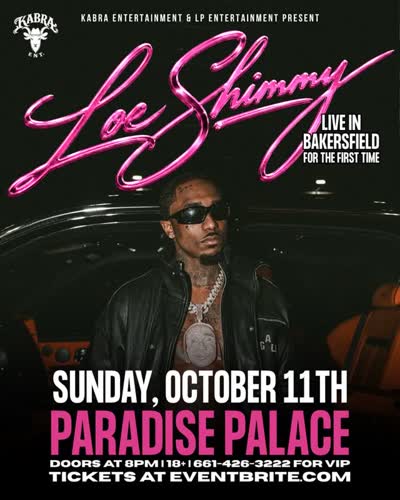 LOE SHIMMY LIVE IN BAKERSFIELD FOR THE FIRST TIME!