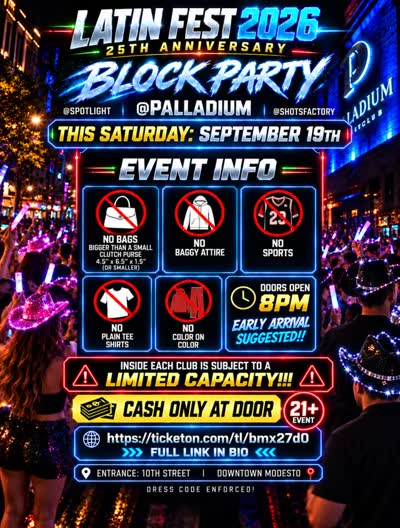 LATIN FEST BLOCK PARTY