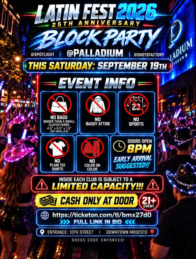 LATIN FEST BLOCK PARTY
