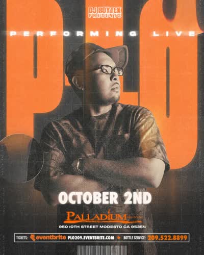 BAY AREA’S OWN P-LO LIVE AT PALLADIUM!