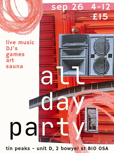 Seasonal changeover celebration and a Tin Peaks soft launch with a party for all