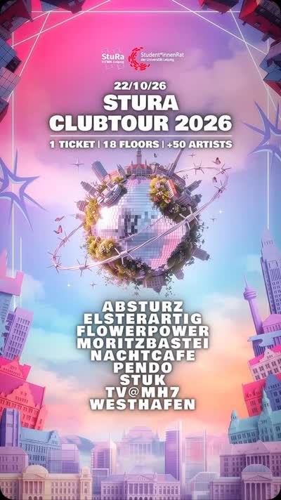 Die StuRa Clubtour 2026 Leipzig